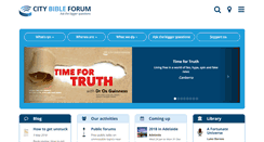 Desktop Screenshot of citybibleforum.org
